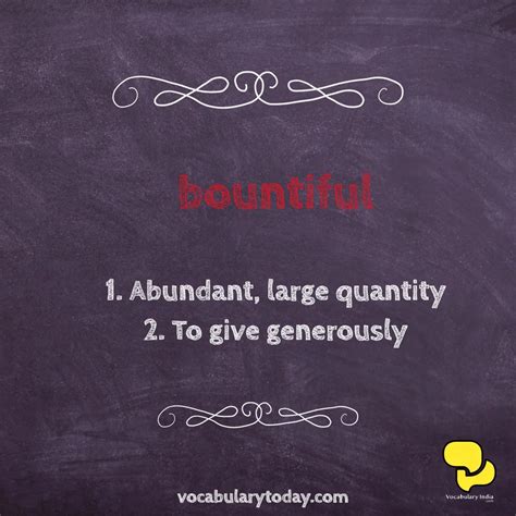 bountiful meaning|bountiful sentence examples.